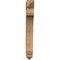 Ekena Millwork Legacy Arts & Crafts Rough Sawn Bracket, Western Red Cedar, 4"W x 22"D x 34"H BKT04X22X34LEC03RWR - alternate 4